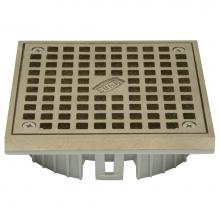 Zurn Industries LC-FS05NI - Square 5'' x 5'' Nickel Bronze Head Assembly