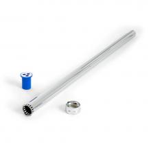 Zurn Industries P6000-36-A-AA-CP - 1-1/2'' X 36'' FLUSH TUBE/VACUUM BREAKER W/NUT-CP