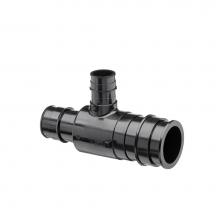 Zurn Industries QEPT875X - F1960 Expansion CR Polymer TEE - 2'' EX PEX x 1-1/2'' EX PEX x 1'' E