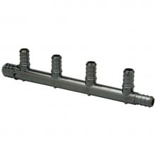 Zurn Industries QPM43-5 - Polymer Manifold - (1) 3/4'' PEX Crimp  Inlets  with (5) 1/2'' PEX Crimp Outle