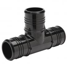 Zurn Industries QQPT664X - Polymer Tee - 1-1/4'' Barb x 1-1/4'' Barb x 3/4'' Barb