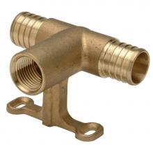Zurn Industries QQFST553GFX - XL Brass Tee Adapter - 1'' Barb x 1'' Barb x 1/2'' FPT