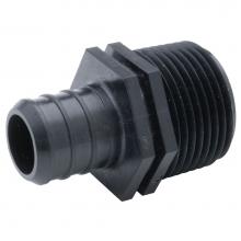 Zurn Industries QQPMC34X - Polymer Male Pipe Thread Adapter - 1/2'' Barb x 3/4'' MPT