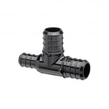 Zurn Industries QQPT434X - Polymer Tee - 3/4'' Barb x 1/2'' Barb x 3/4'' Barb