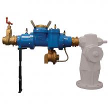 Zurn Industries 3-RPHBM - Hydrant Backflow Meter Valve, FNH Swivel x MNH