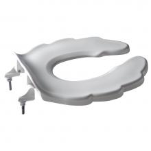 Zurn Industries Z5959SS-JUV - WHITE OPEN FRONT CHILD'S TOILET SEAT, ZurnSHIELD