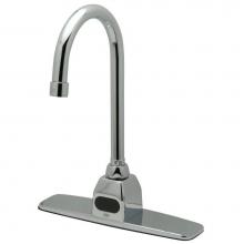 Zurn Industries Z6920-XL-CP8-MV - BATTERY POWERED GOOSENECK LEAD FREE FAUCET W/'CP8' 'MC'
