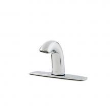 Zurn Industries Z6950-XL-S-CP8-E - Single Post Aqua-FIT Battery Sensor Faucet w/ 8'' Cover Plate 1.5gpm