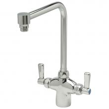Zurn Industries Z826S1-XL - FAUCET (XL), DOUBLE LAB, 8'' BENT RISER SPOUT