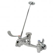 Zurn Industries Z843M4-XL - SERV SINK FCT (XL), 6'' VB SPT, PAIL HK, 3/4'' HOSE OUTLET