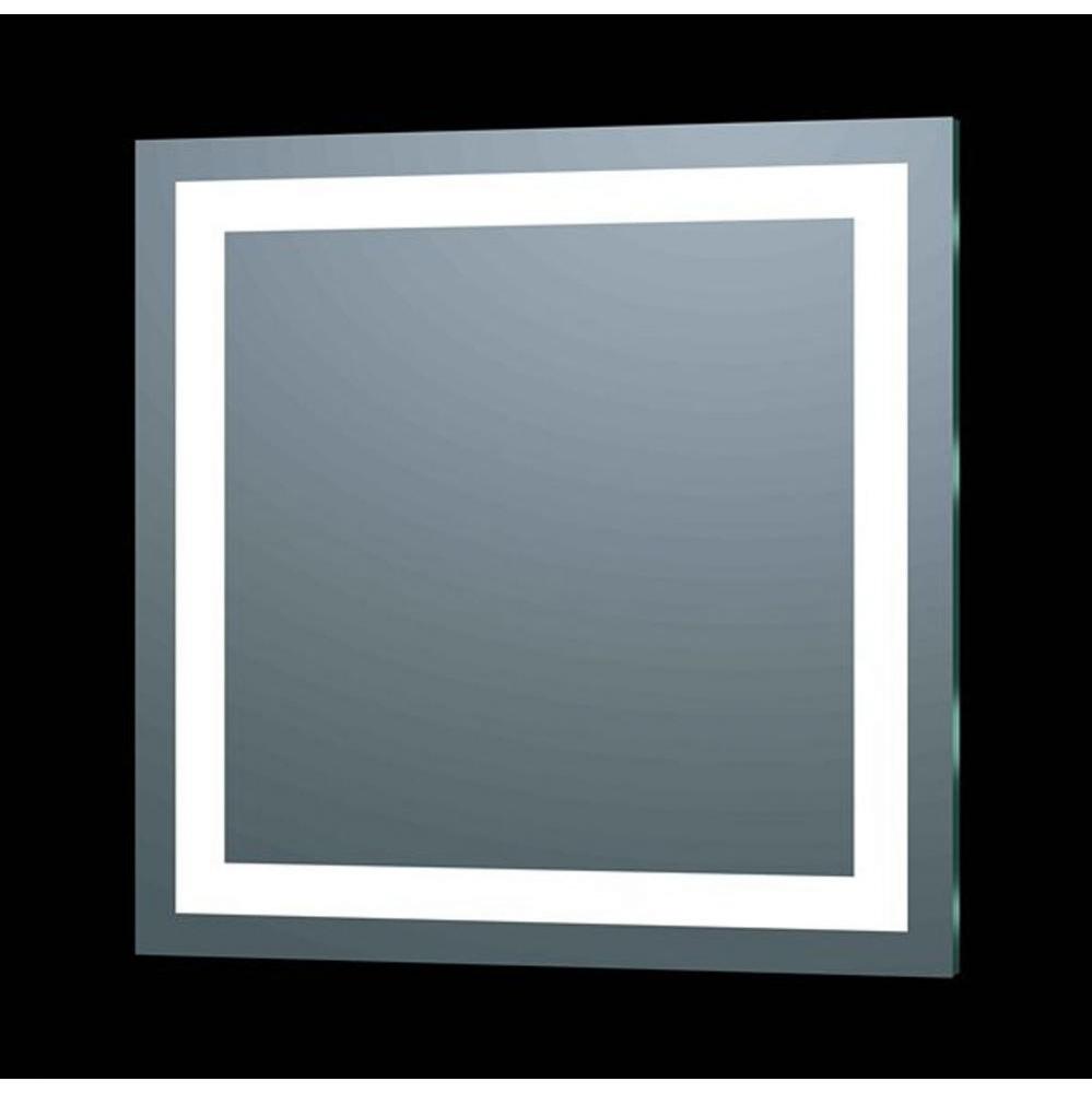 24X24 Led Quare Backlit Mirror