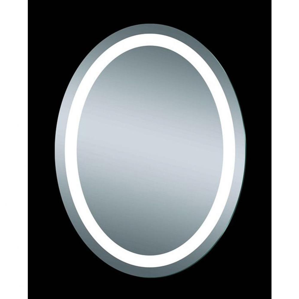 24X32 Led Oval Backlit Mirror