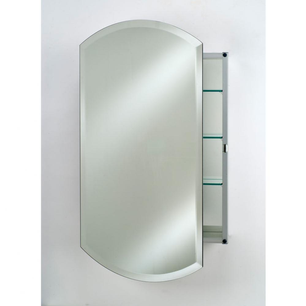 Single Door 16X22(16X26 O/D) Recessed Double Arch Beveled