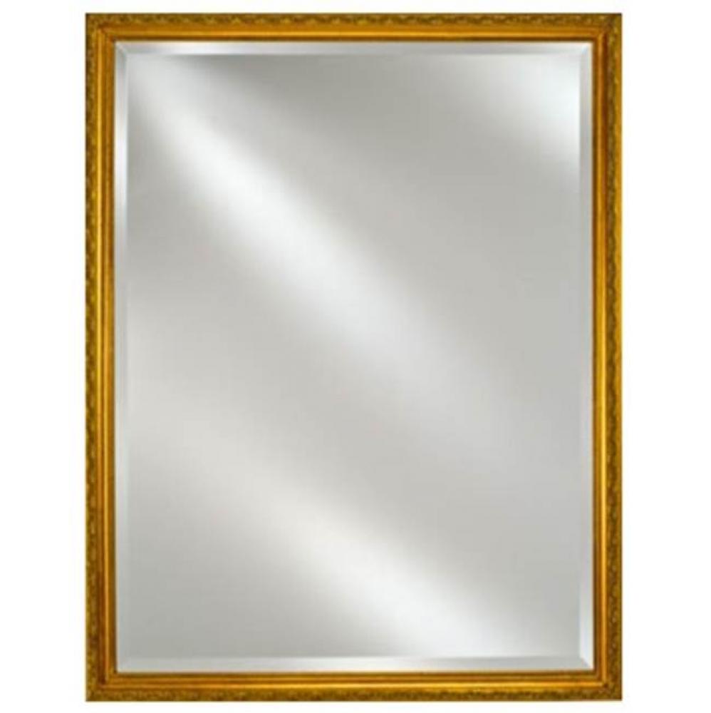 Single Door 16X26 Recessed Basix Antique Gold