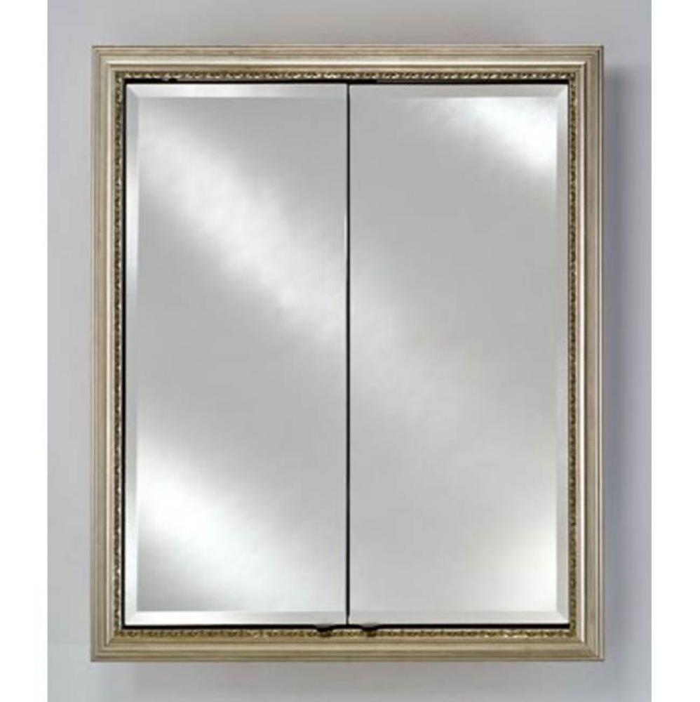 Double Door 31X36 Recessed Soho Satin Brass
