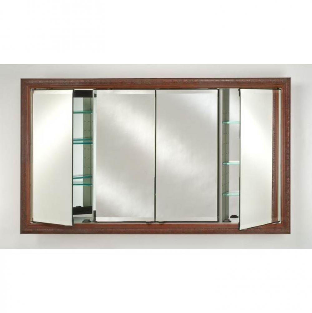 Four Door 58X30 Recessed Soho Satin Brass