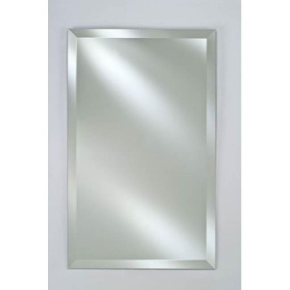 16X22 Rectangular Frameless With Tilt Brackets Polished Brass Traditional Brackets
