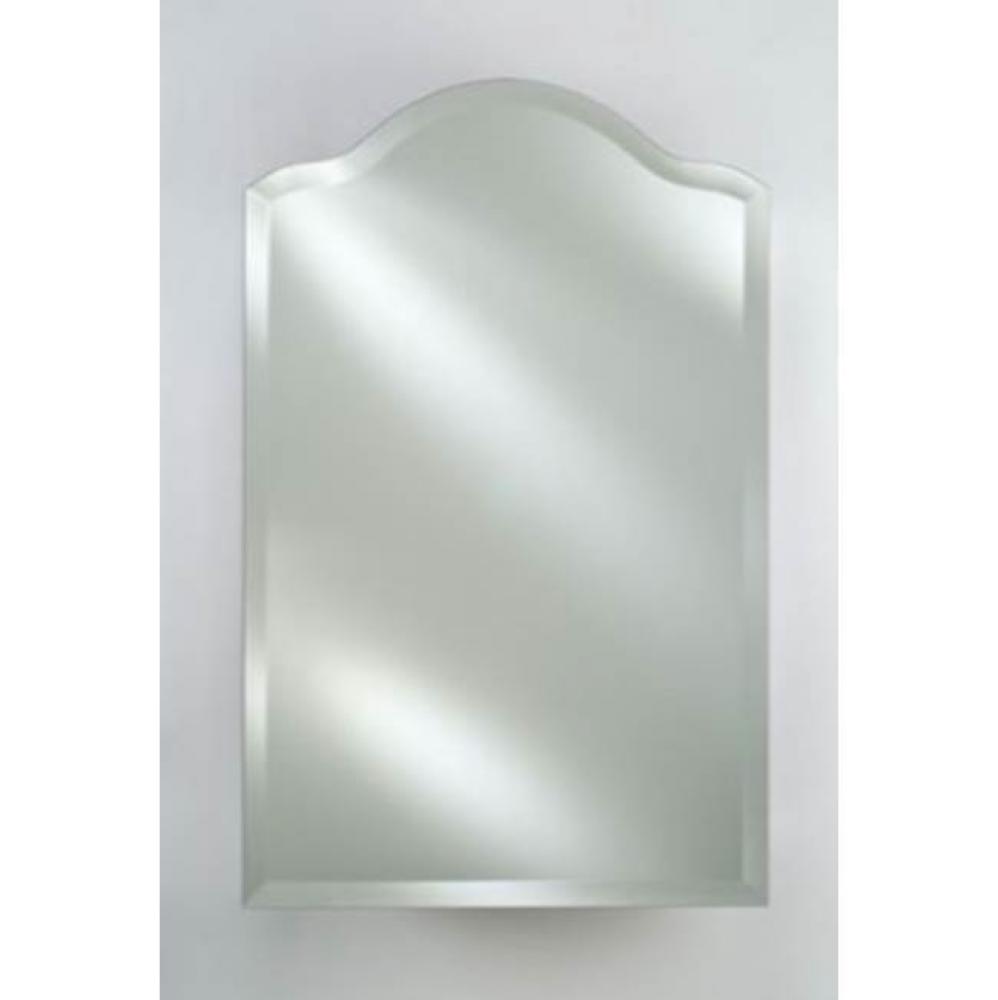 20X30 Rectangular Frameless Beveled - No Tilt Brackets