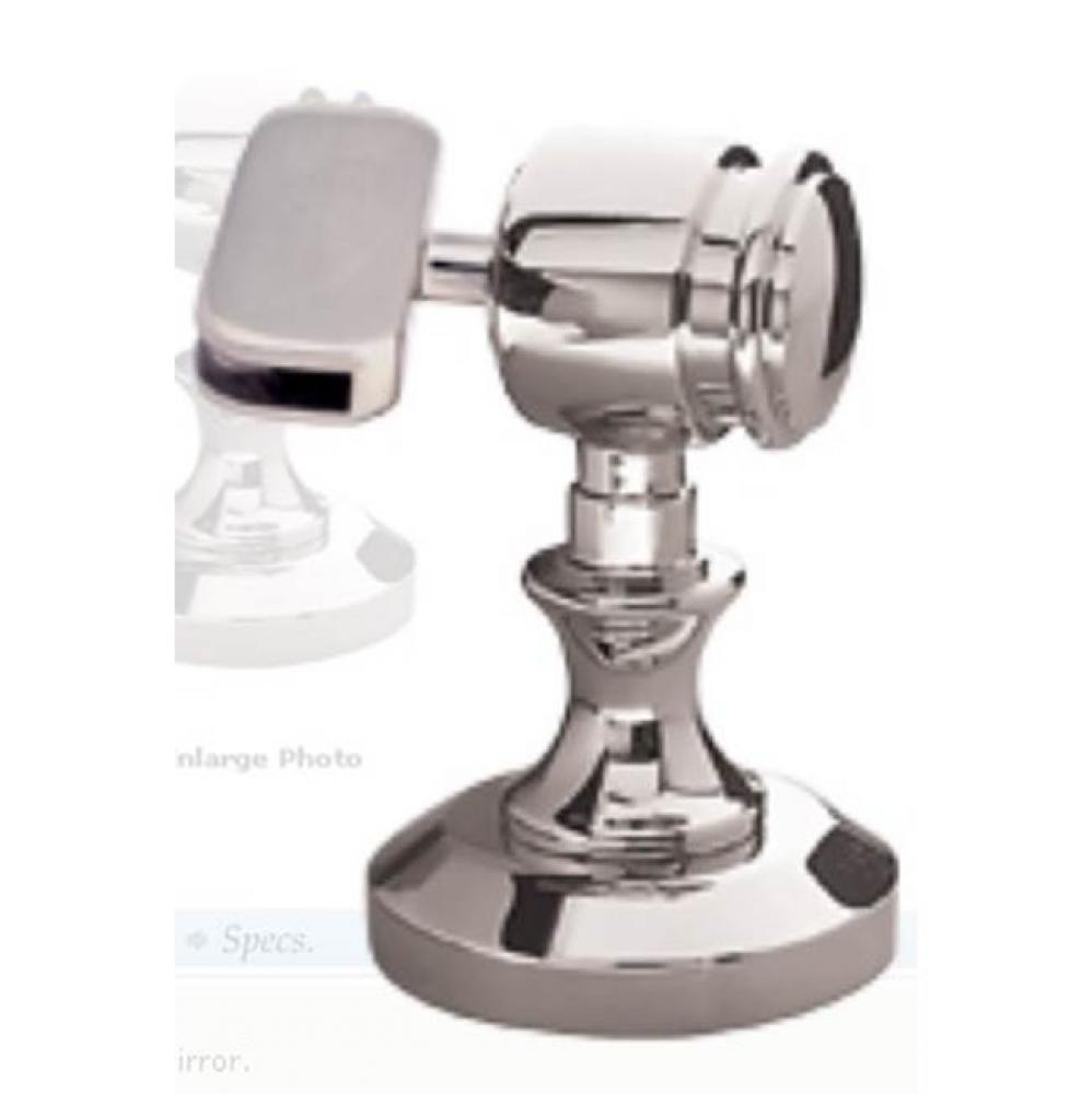 Pair Of Transitional Mounting Brackets Only Chrome