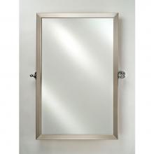 Afina Corporation FM2030SOHFC - Framed Mirror 20X30 Soho Fluted Chrome Plain