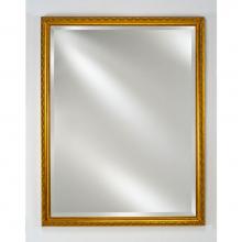 Afina Corporation SD2430RBSXGD - Single Door 24X30 Recessed Basix Antique Gold