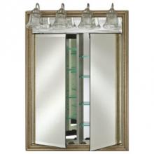 Afina Corporation DD/LT2434RSOHFC - Dd/Lt 24X34 Recessed Soho Fluted Chrome