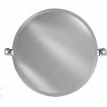 Afina Corporation RM-418-CR-TS - 18'' Round Frameless 1''- W/Chrome-Transitional Brackets