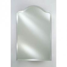 Afina Corporation RM-720 - 20X30 Rectangular Frameless Beveled - No Tilt Brackets