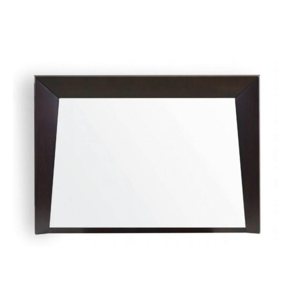 Canto Mirror, 36-in Walnut Brown