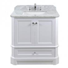 Icera 4125.301.401 - Stone Top 30-in Carrara Marble