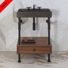 Stone Forest PFS-TD-36-MB-D6 - Elemental Drawer Vanity, 36'' W, With 6'' H Drawer