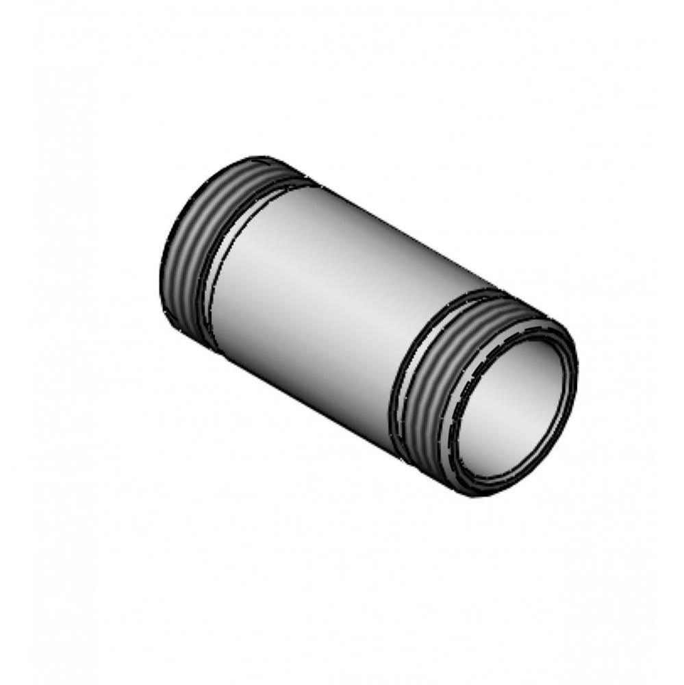 B-0107 Short Nipple (Chrome-Plated) 5/8-