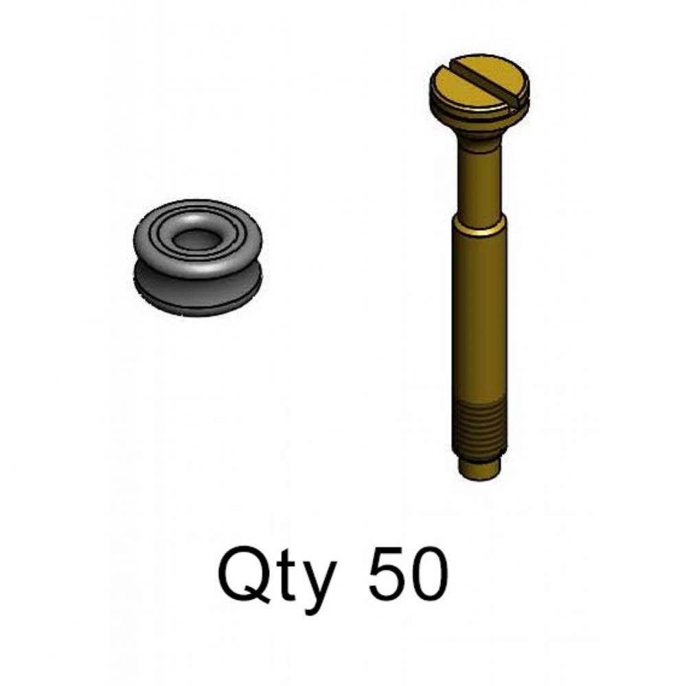 Valve Stem & Packing Seal (50 Sets / Mas
