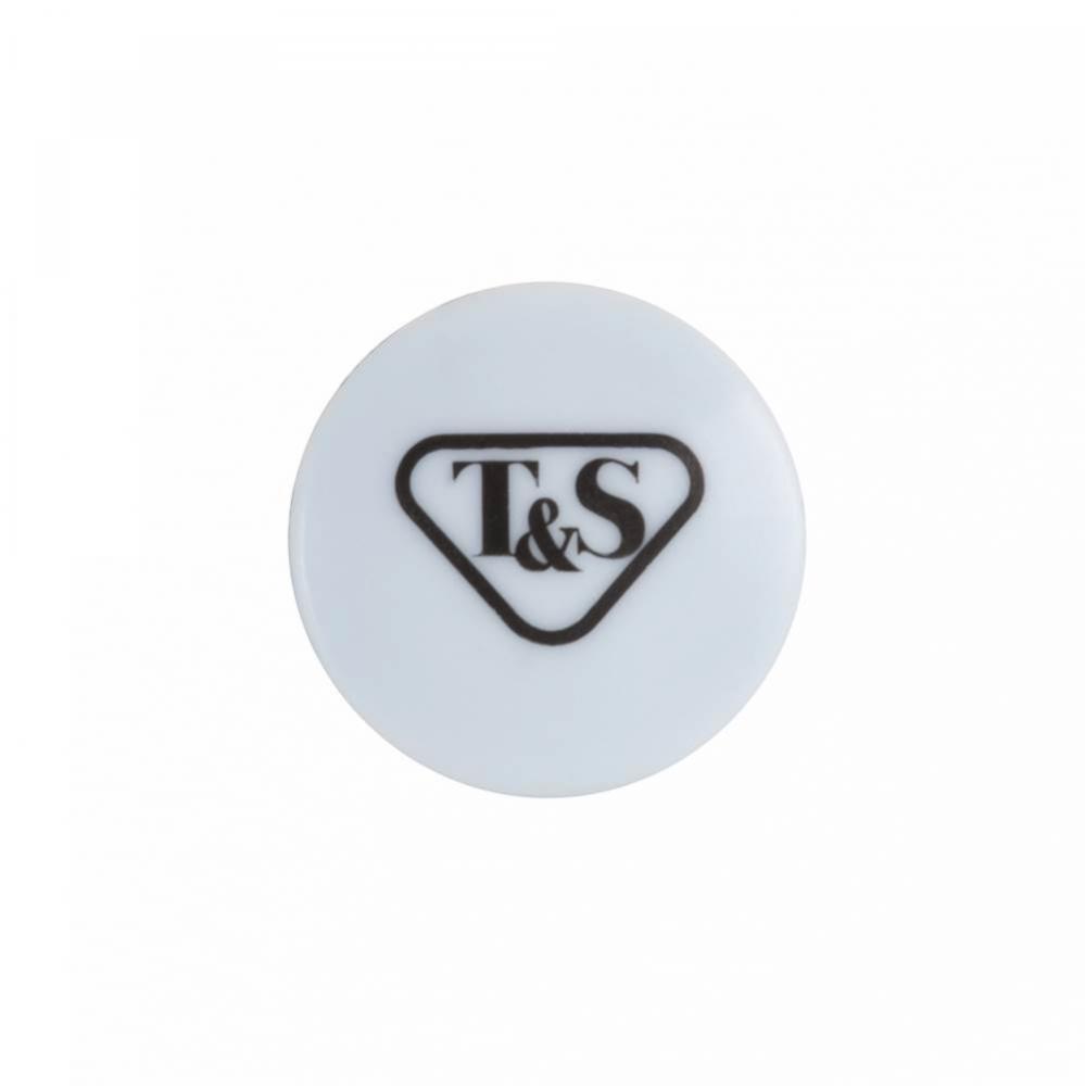 Press-In Index, Light-Blue, T&S Logo