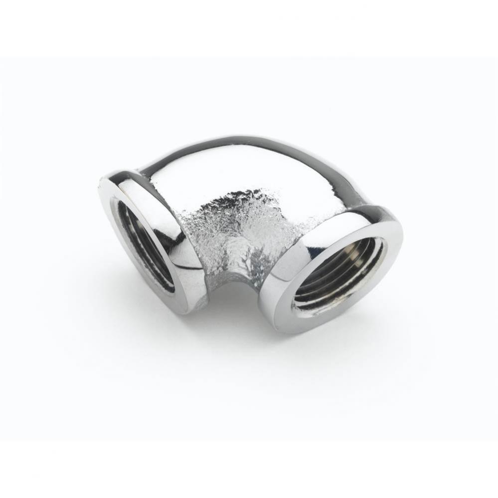 Elbow, 3/8'' NPT Female x Female, Chrome-