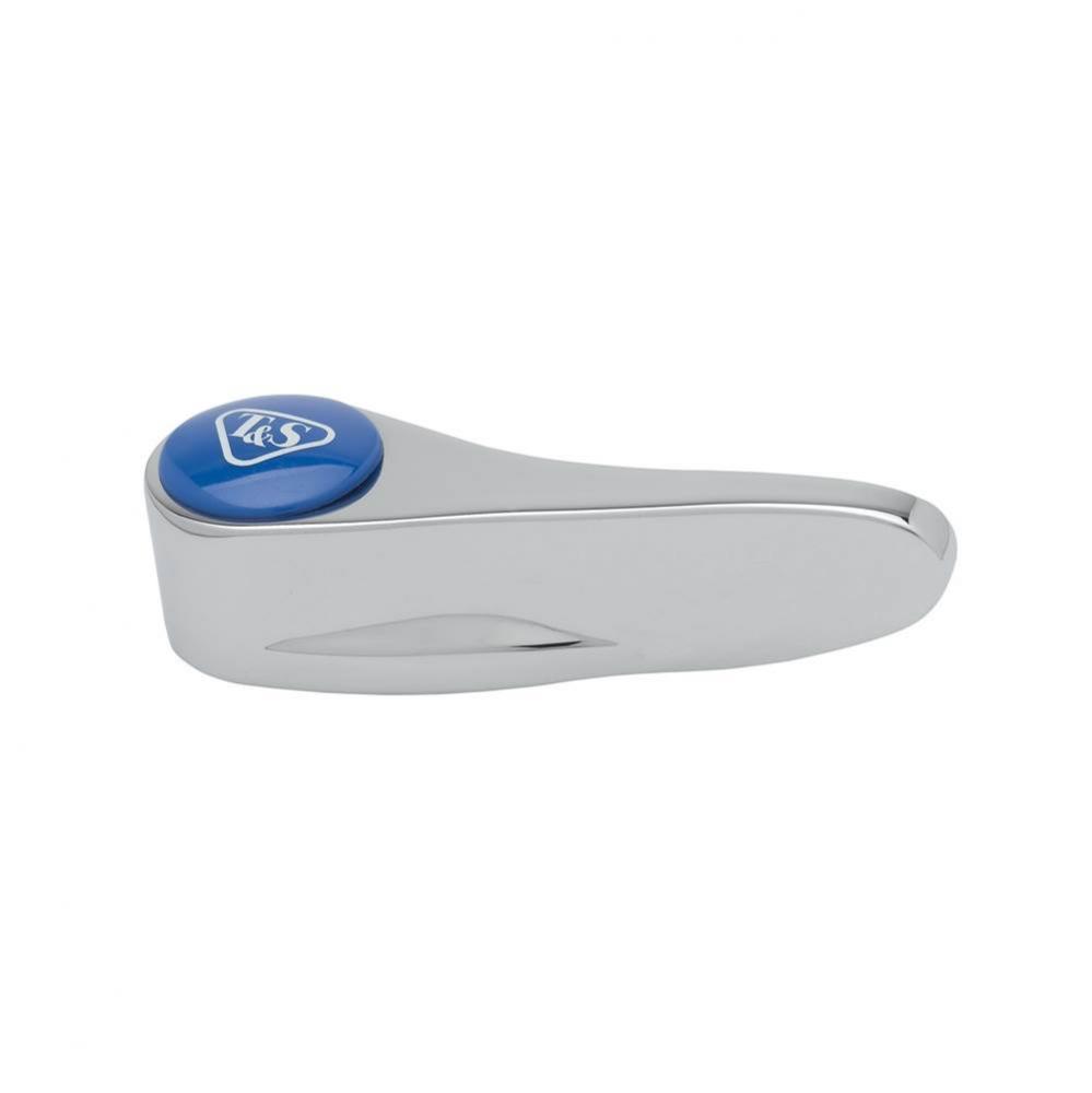 Lever Handle, Blue Index (T&S Logo), Scr