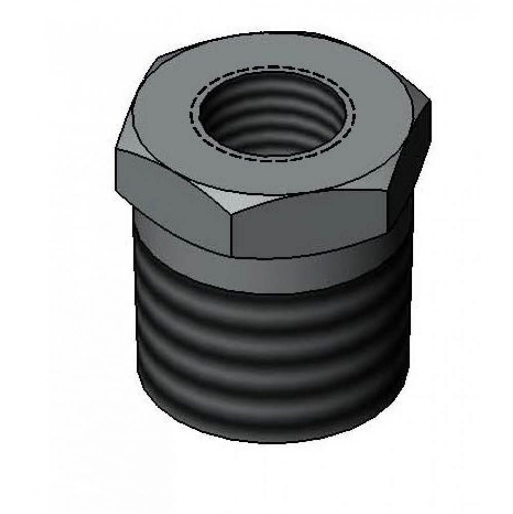 Hex Bushing, 3/8 Npt-M x 1/8 NPT Female