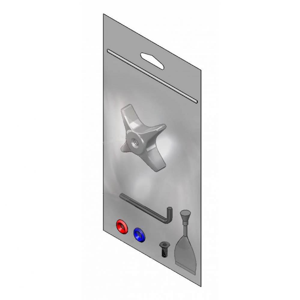 Vandal-Resistant 4-Arm Handle Kit (Handl