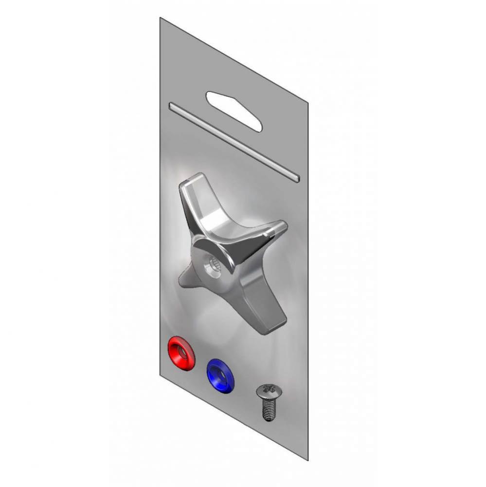 4-Arm Handle Kit (Handle, Indexes, Screw