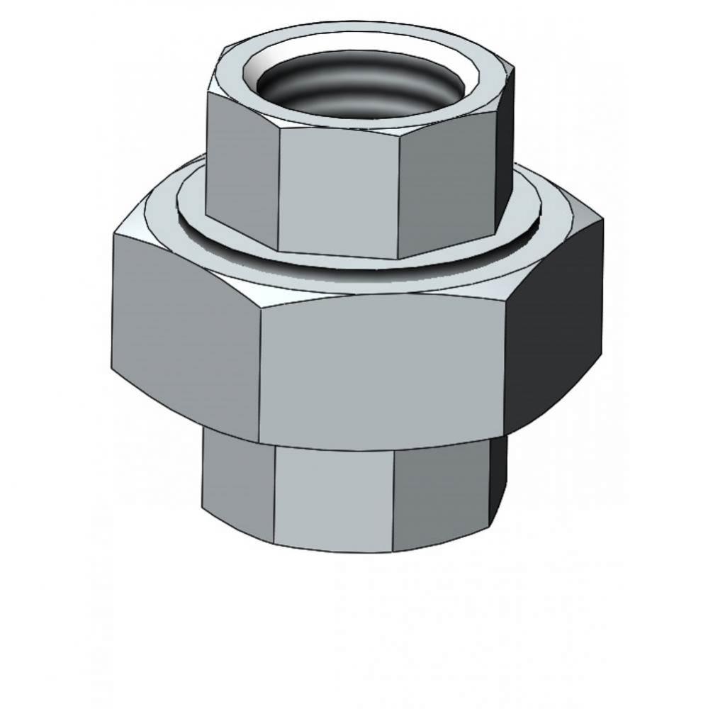 3/4'' NPT Union, Chrome-Plated Brass
