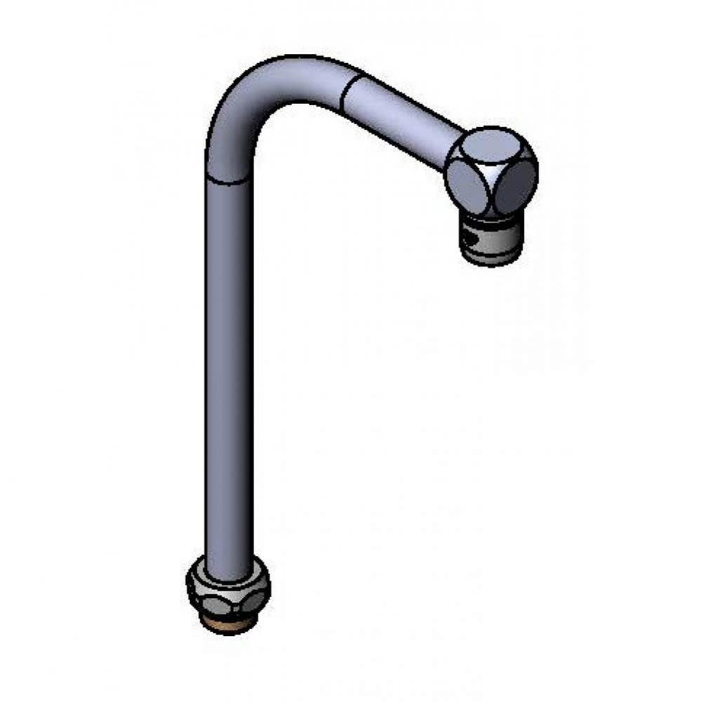B-2386 High-Arc Swivel Gooseneck with Cu