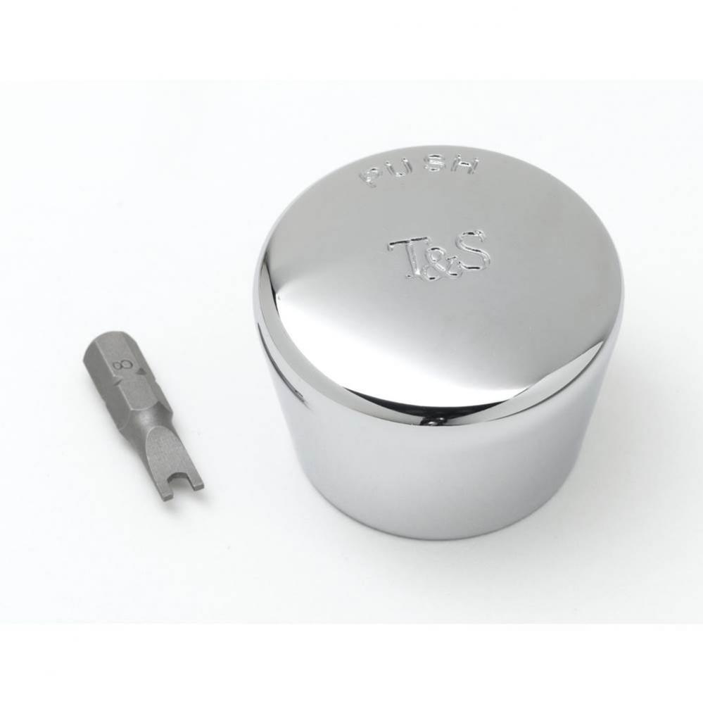 Metering Push-Button Assembly (Hot) with Anti-Microbial Coating