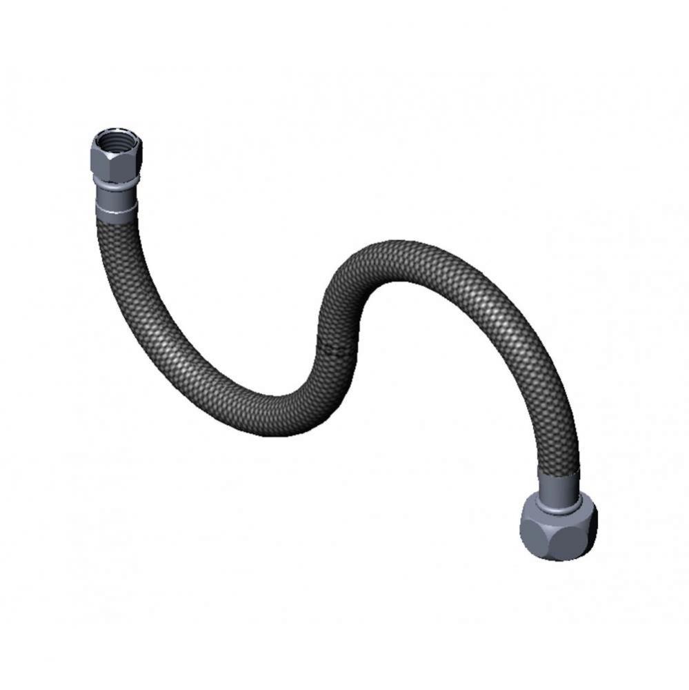 Flex Connector Hose, 1/2 NPSM-F x 1/4 NP