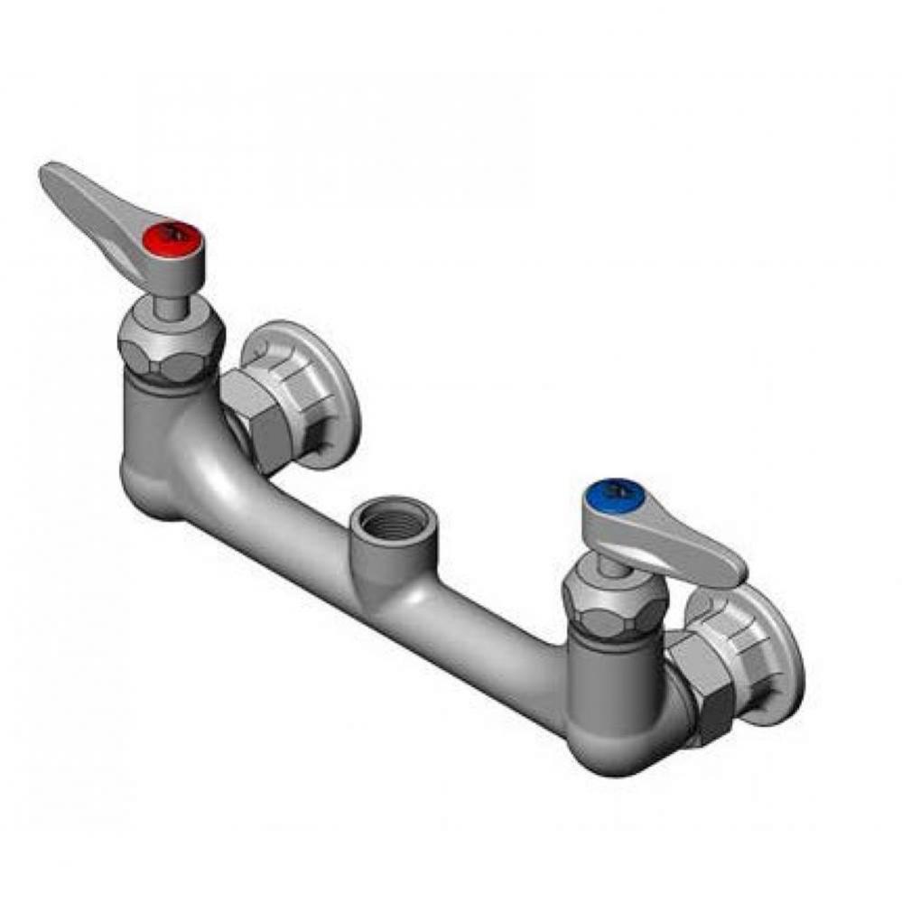 8'' Wall Mount Base Faucet, 1/2'' NPT Rigi