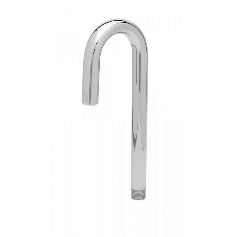 Rigid Gooseneck, 2-3/4'' Spread, 8-3/4'' H