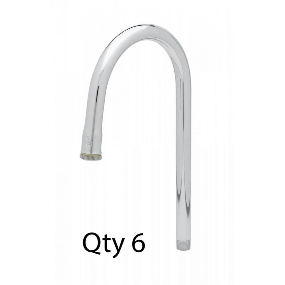 Rigid Gooseneck, 5-1/2'' Spread, 10-1/4''