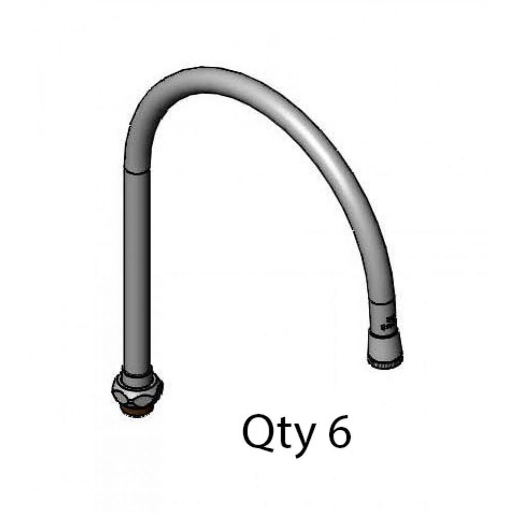 Swivel Gooseneck, 8-3/4'' Spread, 12-1/16