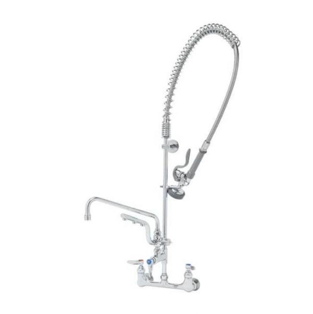 ULTRARINSE PRU w/ 8'' Wall Mount Mixing Faucet, Quarter-Turn Eterna Cartridges w/ Spring