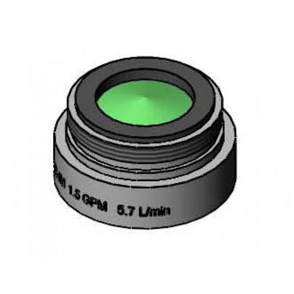 1.5 gpm VR Laminar Flow Device, 15/16-27UN Male Threads