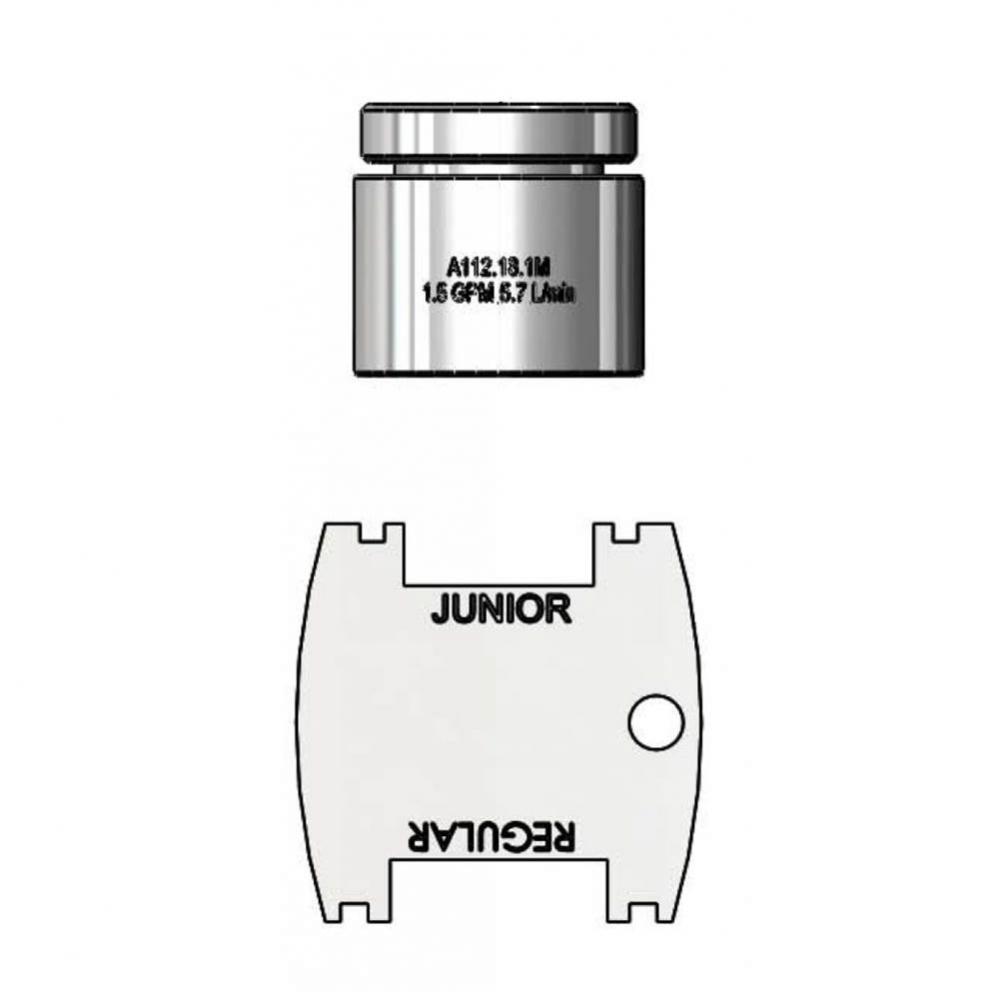 1.5 gpm VR Aerator, 13/16-24UN Female Threads (WaterSense)